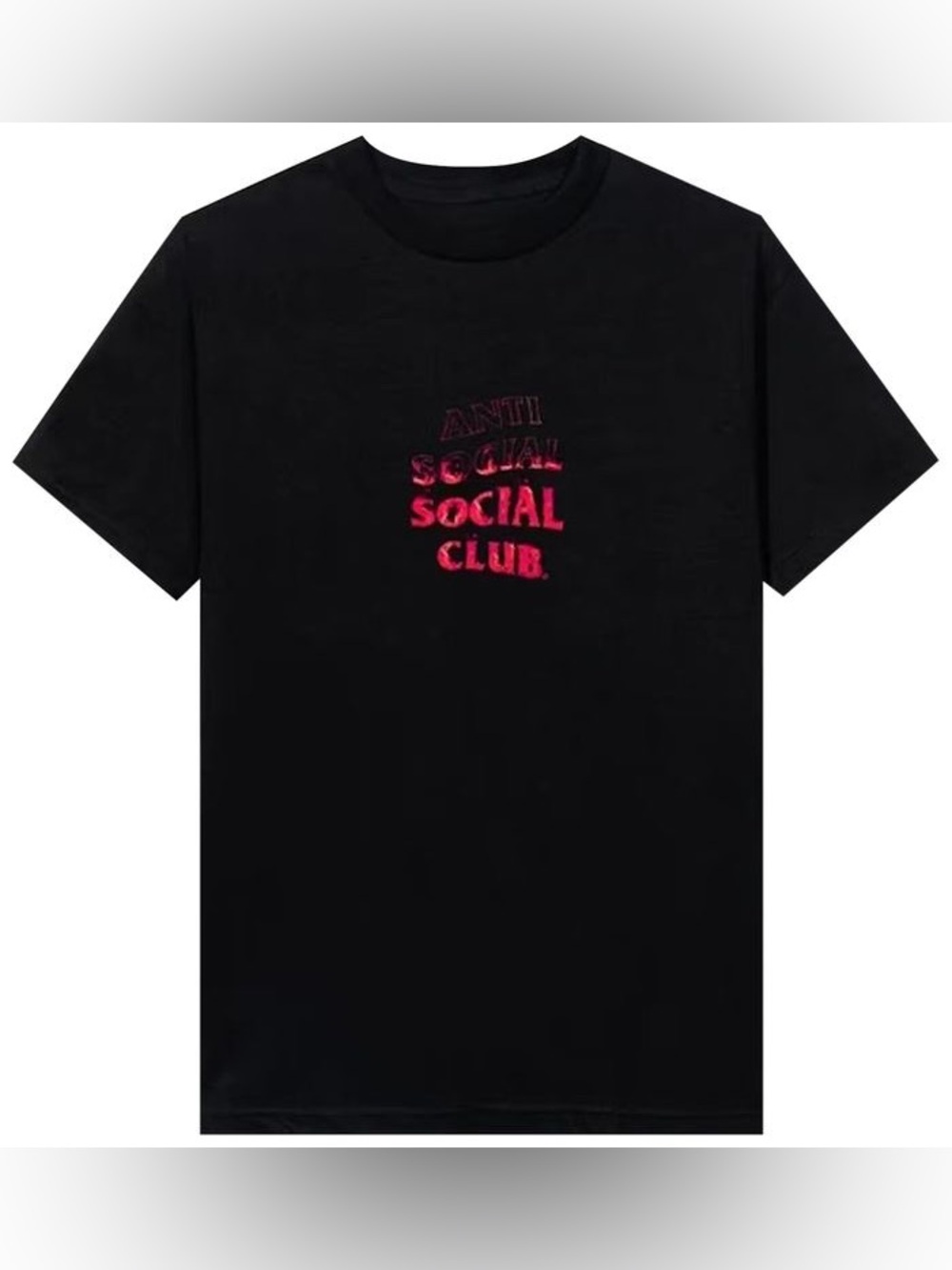 Anti Social Social Club A Fire Inside Pink Flame Tee